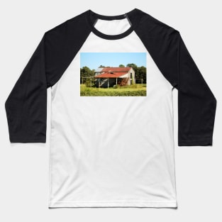 Old Barn Still Standing Baseball T-Shirt